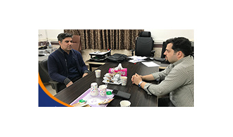 نشست مدیر مرکز رشد خرمشهر با مدیر مرکز رشد دانشگاه علوم پزشکی آبادان